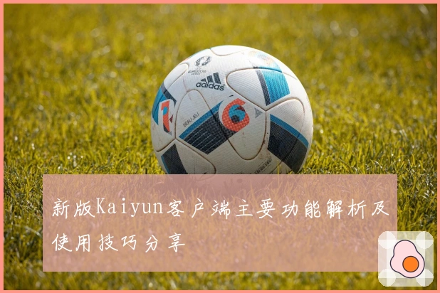 新版Kaiyun客户端主要功能解析及使用技巧分享