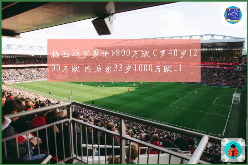 梅西38岁身价1800万欧 C罗40岁1200万欧 内马尔33岁1000万欧_1